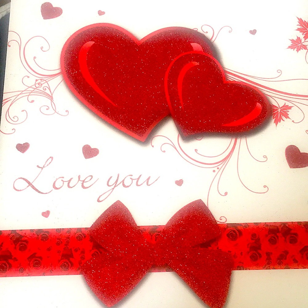 I love you 💕 Heart Heavy Duty Gift Bags